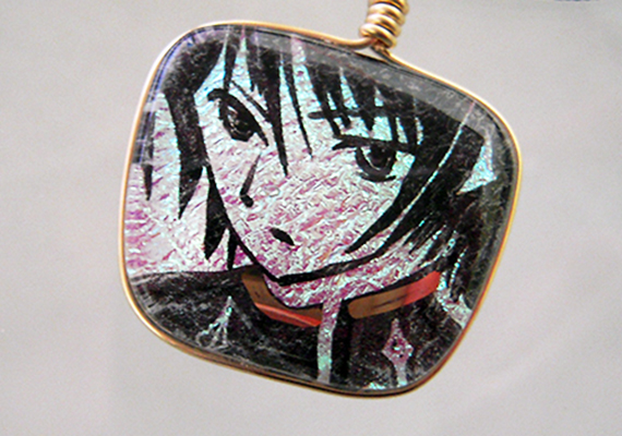 Fused Glass Pendants