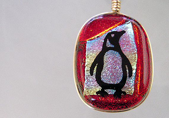 Fused Glass Pendants