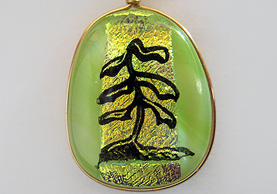 Fused Glass Pendants