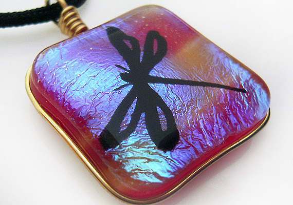 Fused Glass Pendants