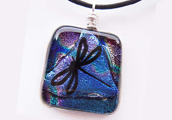 Fused Glass Pendants