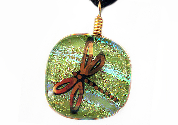 Fused Glass Earrings